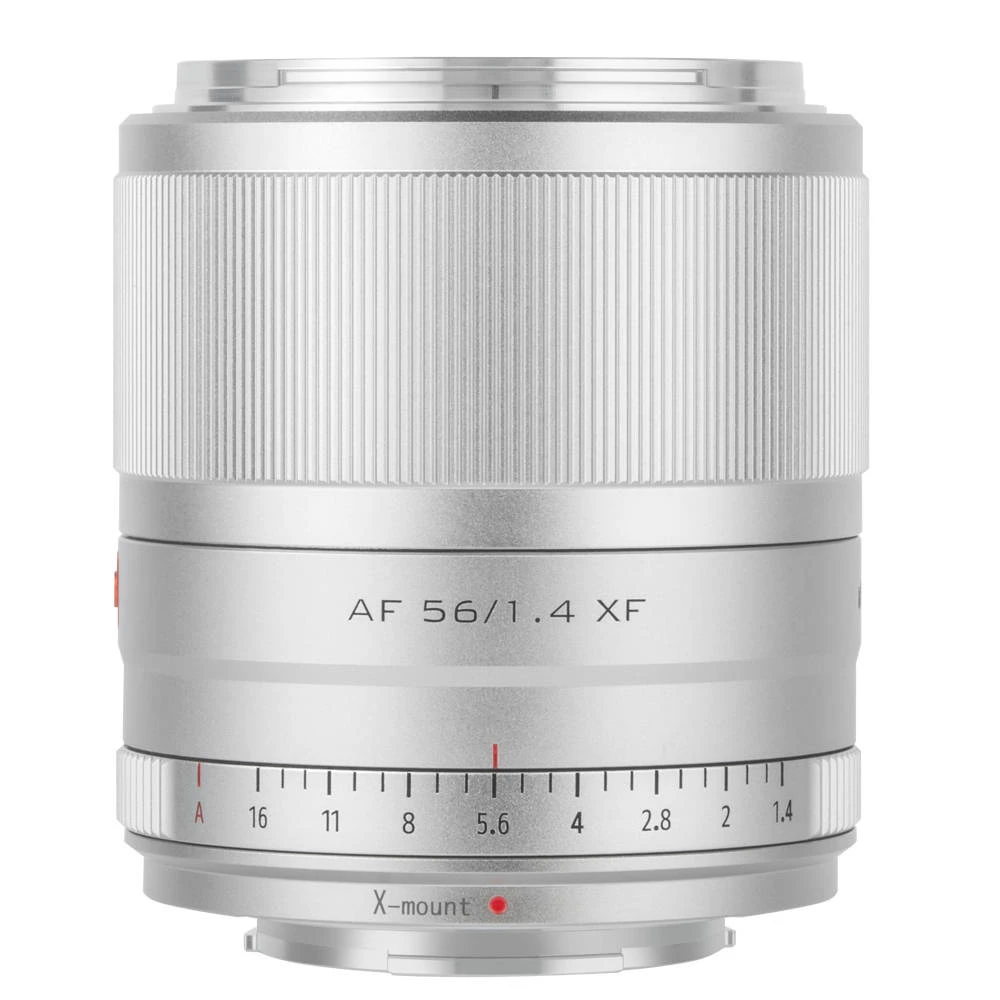 Viltrox 56mm F1.4 Fuji XF Lens - Silver 1 Viltrox 56mm F1.4 Fuji XF Lens - Silver