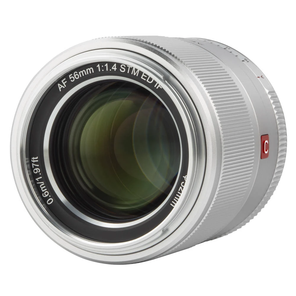 Viltrox 56mm F1.4 Fuji XF Lens - Silver 2 Viltrox 56mm F1.4 Fuji XF Lens - Silver - Image 2