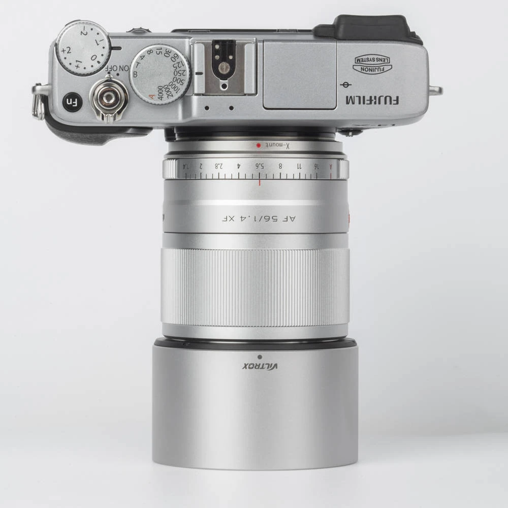 Viltrox 56mm F1.4 Fuji XF Lens - Silver 6 Viltrox 56mm F1.4 Fuji XF Lens - Silver - Image 6