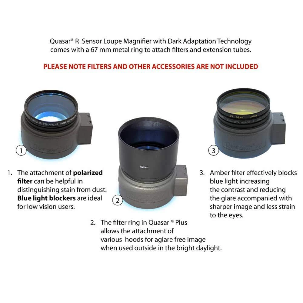 Visible Dust Quasar R 5x Sensor Loupe Magnifier With Dark Adaptation Technology 4 Visible Dust Quasar R 5x Sensor Loupe Magnifier With Dark Adaptation Technology - Image 4
