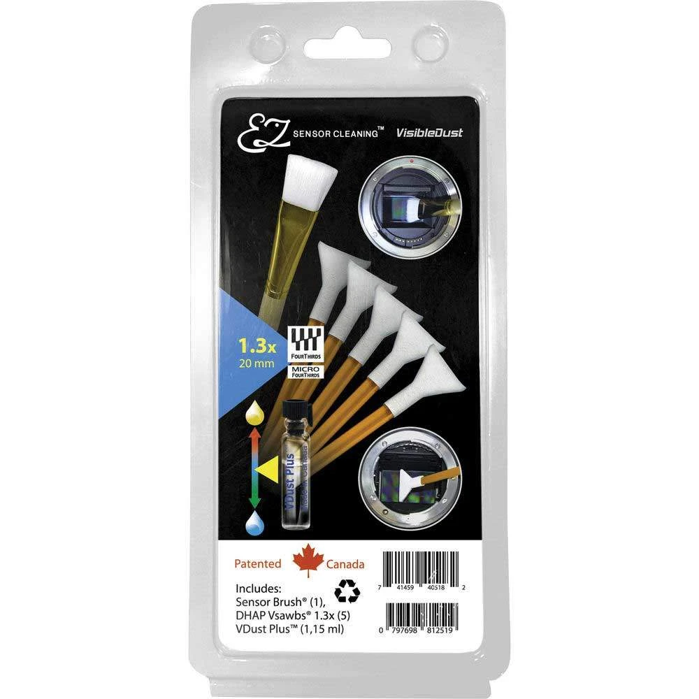 Visible Dust EZ Sensor Cleaning Kit PLUS 1.3x With Orange Vswabs And VDust Plus And Sensor Brush 1 Visible Dust EZ Sensor Cleaning Kit PLUS 1.3x With Orange Vswabs And VDust Plus And Sensor Brush