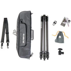 3 Legged Thing Winston Pro 2.0 Carbon Fibre Tripod With Airhed Pro Ballhead - Darkness -Camera Gear Store WINSTONKIT2DARK 8